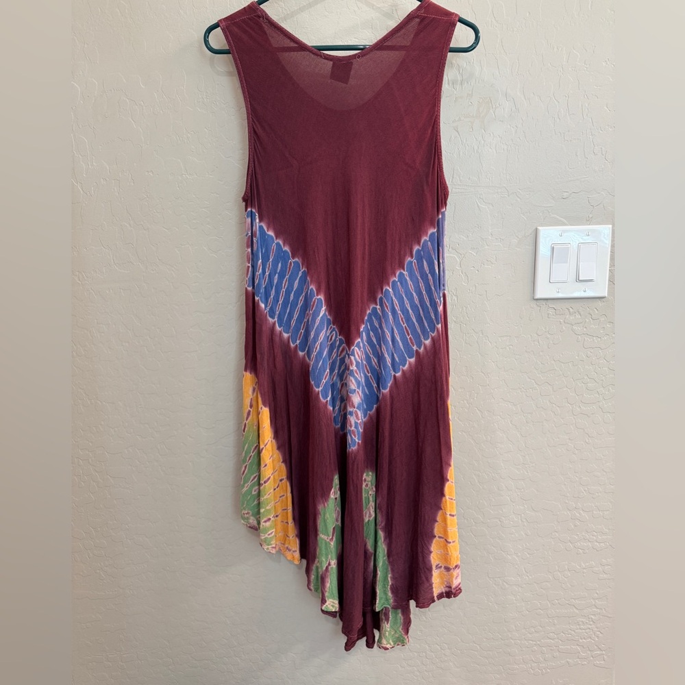 Sleeveless Tie-Dye Dress - Picture 2 of 5
